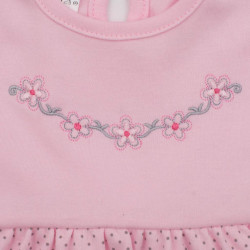 Dojčenské šatôčky s krátkym rukávom New Baby Summer dress ružová #2