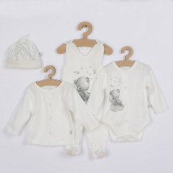 4-dielna dojčenská súprava Koala Angel smotanová #1