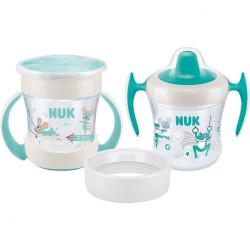 Detský hrnček Mini Cups NUK 360 °neutral zelená