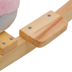 Hojdacia hračka s melódiou Baby Mix – ružový jednorožec ružová #4