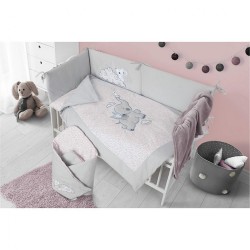 6-dielne posteľné obliečky Belisima Friends 100/135 ružové #3