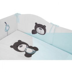 6-dielne posteľné obliečky Belisima LILO & LU 100/135 tyrkysová #3