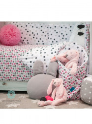 6-dielne posteľné obliečky Belisima Mačiatka 100/135 ružové #3