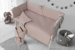 6-dielne posteľné obliečky Belisima Palermo 100x135 latte hnedá #1