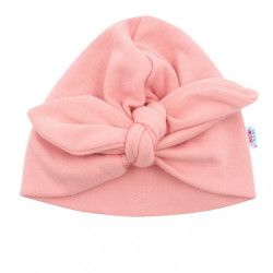 Dojčenské šatôčky s čiapočkou-turban New Baby Little Princess ružové ružová #4