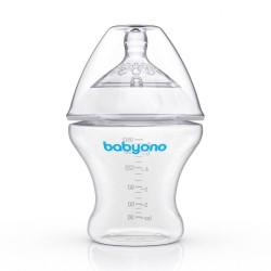 Antikoliková fľaša  Baby Ono 180 ml transparentná