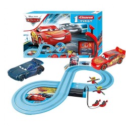 Autodráha Carrera FIRST Cars - Power Duell 2,4 m multicolor