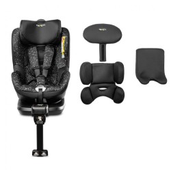 Autosedačka CARETERO Twisty Isofix i-Size black 2020 Čierna #8