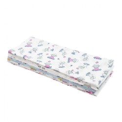 Bavlnené plienky s potlačou NEW BABY 60x80 cm STANDARD 10 ks podľa obrázku #3