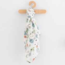 Bavlnené plienky s potlačou New Baby 70x80 cm 3 ks CHLAPEC modrá #1