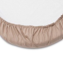 Bavlnené prestieradlo do kočíka New Baby 35x75 cm cappuccino hnedá #1