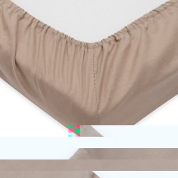 Bavlnené prestieradlo do postieľky New Baby 120x60 cm cappuccino hnedá