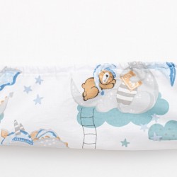 Bavlnené prestieradlo do postieľky New Baby Dráčik 120x60 cm zelená #1