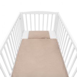 Bavlnený set do postieľky s výplňou New Baby 90x120 cm cappuccino hnedá #2