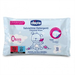 Čistiace obrúsky 72 ks 0+ biela