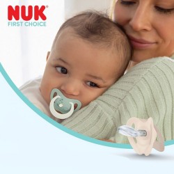 Cumlík NUK First Choice Night 6-18m 2 ks Hippo/Koala zelená #5