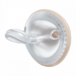 Cumlík NUK Perfect Match 0-6m 2 ks beige/red béžová #2