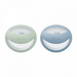 Cumlík NUK Perfect Match 0-6m 2 ks green/blue zelená