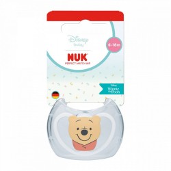 Cumlík NUK Perfect Match Air Disney Medvedík Pú 6-18 mesiacov white biela #1