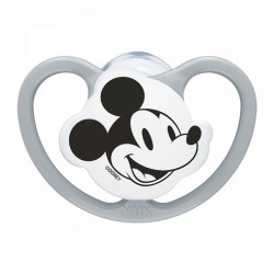Cumlík NUK Perfect Match Air Disney Mickey Mouse  6-18 mesiacov grey sivá