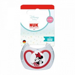 Cumlík NUK Perfect Match Air Disney Mickey Mouse  6-18 mesiacov red Červená #1