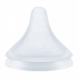 Cumlík-Savička Perfect Match Nuk M (3+)   2 ks transparentná