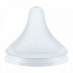 Cumlík-Savička Perfect Match Nuk XL (6+)   2 ks transparentná