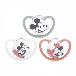 Cumlík Space NUK 6-18m Disney Mickey Mouse červená #2