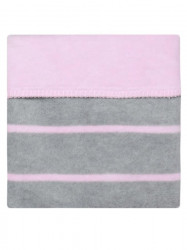 Detská bavlnená deka Womar 75x100 ružová #1