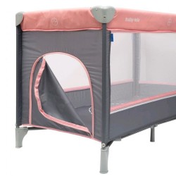 Detská cestovná postieľka Baby Mix Slony Blue modrá #7
