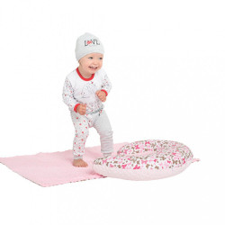 Detská deka z Minky New Baby Harmony ružová 70x100 cm #4