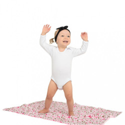 Detská deka z Minky New Baby Harmony ružová 70x100 cm #5
