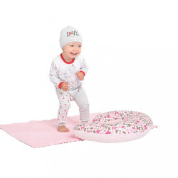 Detská deka z Minky New Baby Medvedíkovia ružová 80x102 cm #4