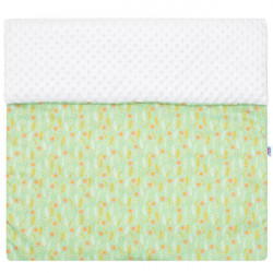 Detská deka z Minky s výplňou New Baby Harmony zelená 70x100 cm #2