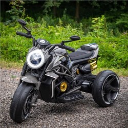 Detská elektrická motorka Baby Mix Calabre čierna #1