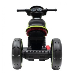 Detská elektrická motorka Baby Mix POLICE zelená #3