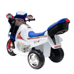 Detská elektrická motorka Baby Mix RACER biela #3