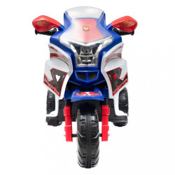 Detská elektrická motorka Baby Mix RACER biela #4