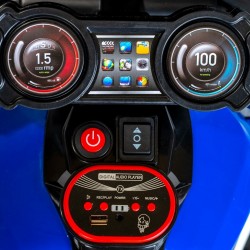 Detská elektrická motorka Baby Mix Rare modrá #6