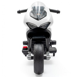 Detská elektrická motorka Baby Mix Supersport biela #4