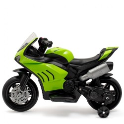 Detská elektrická motorka Baby Mix Supersport zelená #1