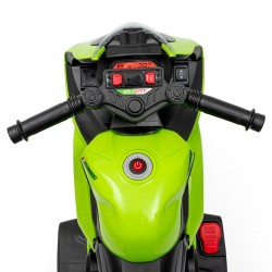 Detská elektrická motorka Baby Mix Supersport zelená #3