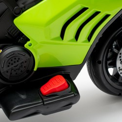 Detská elektrická motorka Baby Mix Supersport zelená #5