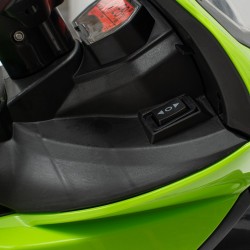 Detská elektrická motorka Baby Mix Supersport zelená #6