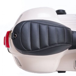 Detská elektrická motorka Baby Mix Vespa biela #2