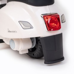 Detská elektrická motorka Baby Mix Vespa biela #5