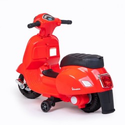 Detská elektrická motorka Baby Mix Vespa červená #2