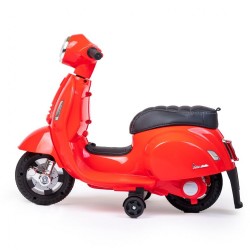 Detská elektrická motorka Baby Mix Vespa červená #3