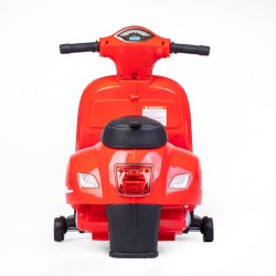 Detská elektrická motorka Baby Mix Vespa červená #4