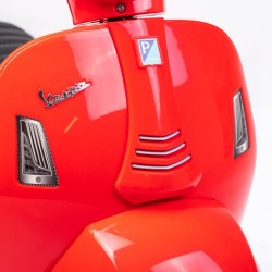 Detská elektrická motorka Baby Mix Vespa červená #6